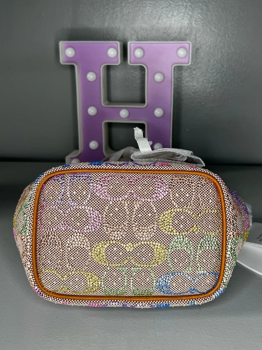 Coach Crystal Kisslock Frame Bag 16